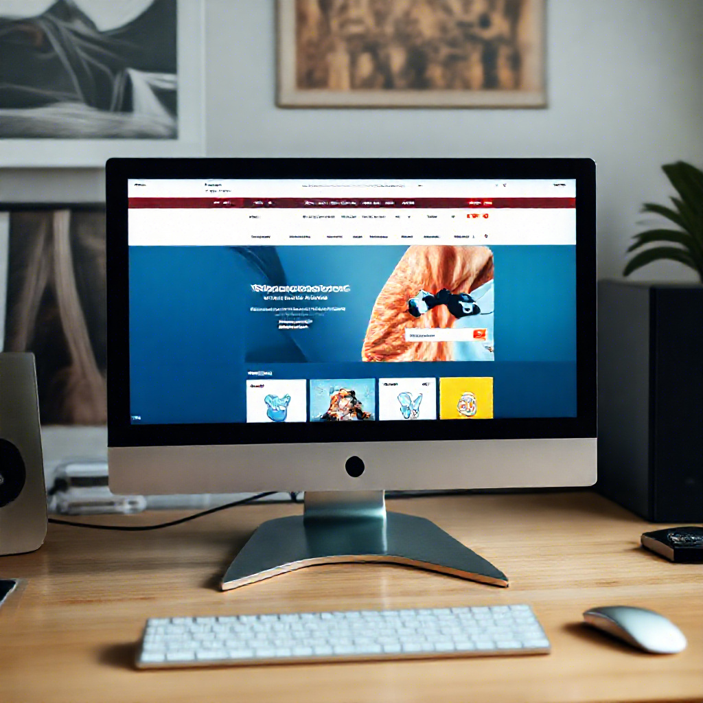 A screen with an announcement bar.