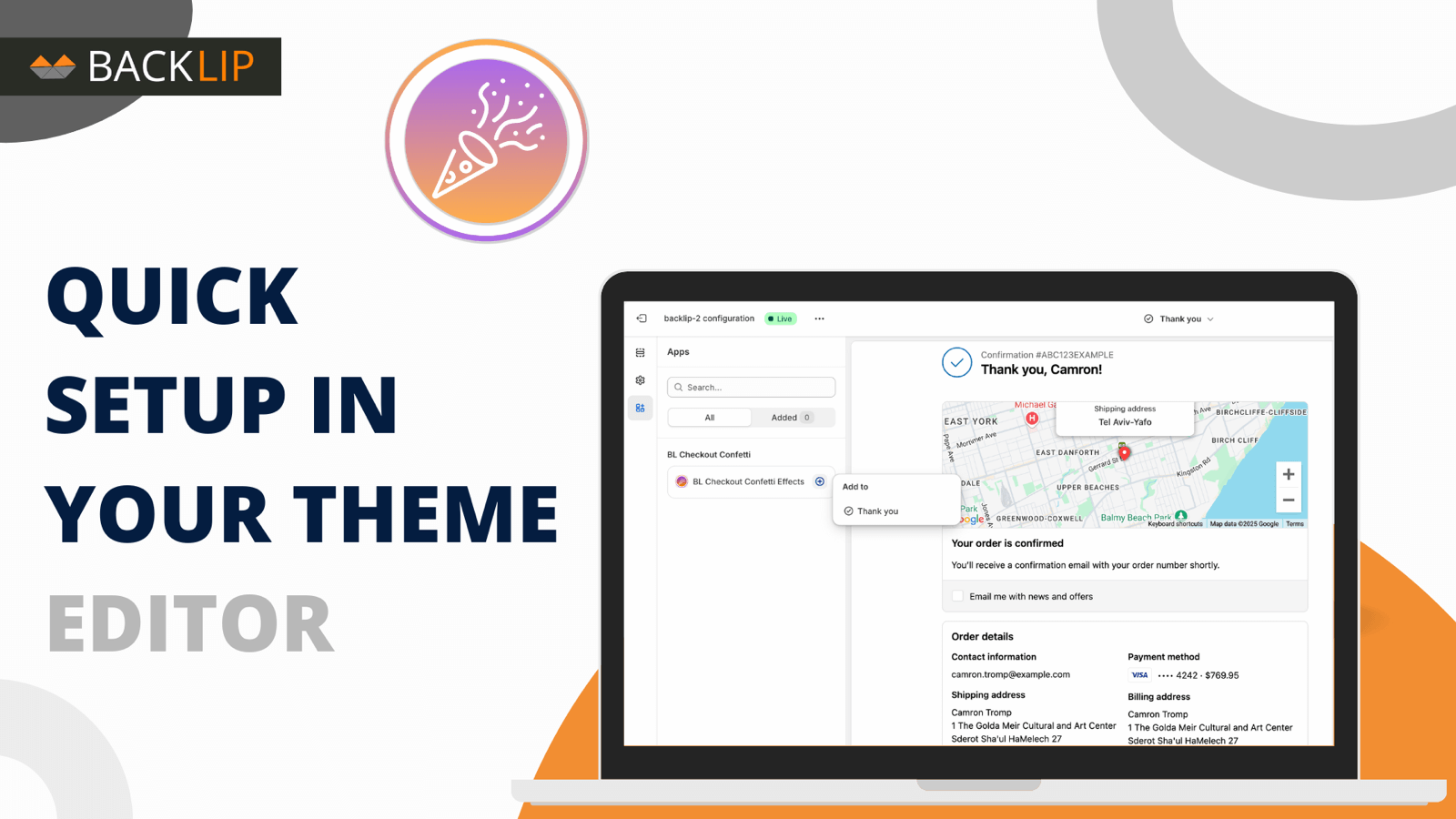 BL Checkout Confetti Effects - Celebration Animations for Shopify - Image 3
