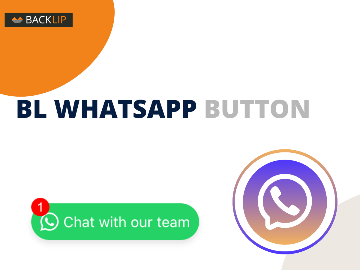BL WhatsApp Button floating chat widget preview