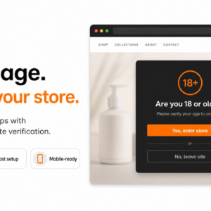 BL Age Verification Popup for Shopify and Wix promotional feature image